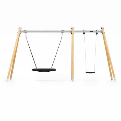 Swing 2,5m Solid Wood Kompan — Ver 3