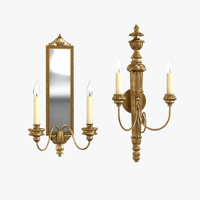 Vaughan Granville and Saltram wall light — Ver 1