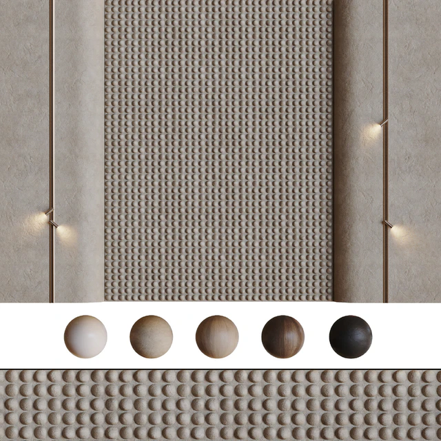 Decorative 3D wall panel 015 Pattern — Descargar