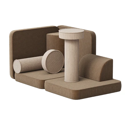 Children's Play Sofa Transformer Settee by Wigiwama — Ver 3