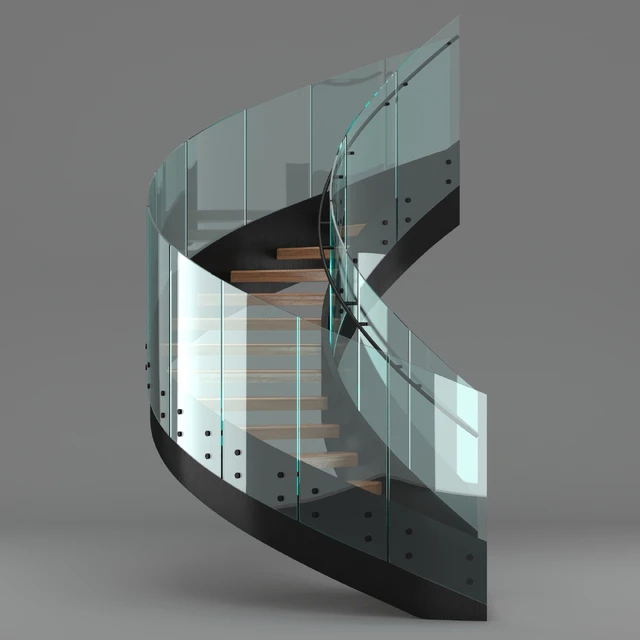 Donyavi half circle stair — Скачать