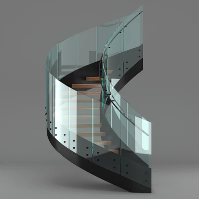 Donyavi half circle stair — Вид 3