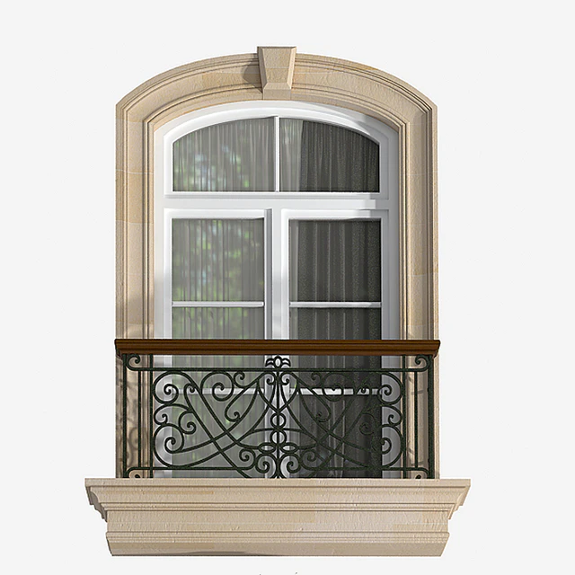 Windows and doors in the style of modern classics — Descargar