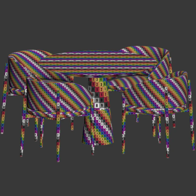 Dining Set 133 — Скачать
