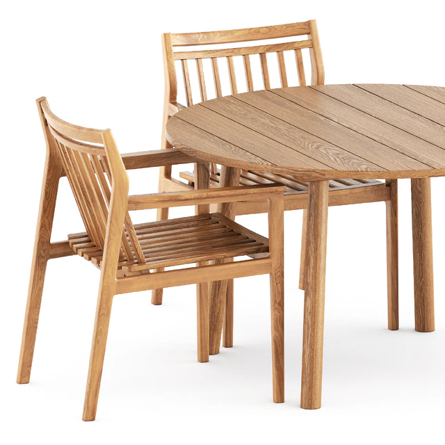 Sammen M1 by FDB Mobler and Taro Table by Fredericia — Download
