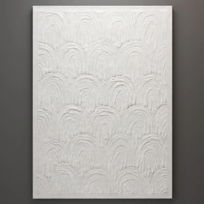 Абстрактное гипсовое панно (Plaster painting) — Вид 3