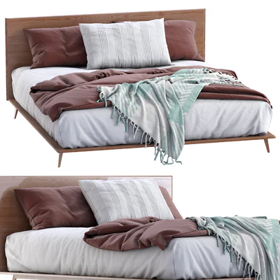 Bed Walnut By Westelm — Ver 4