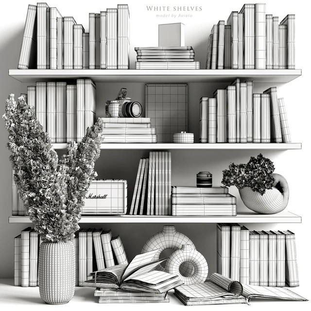 White shelves — Descargar
