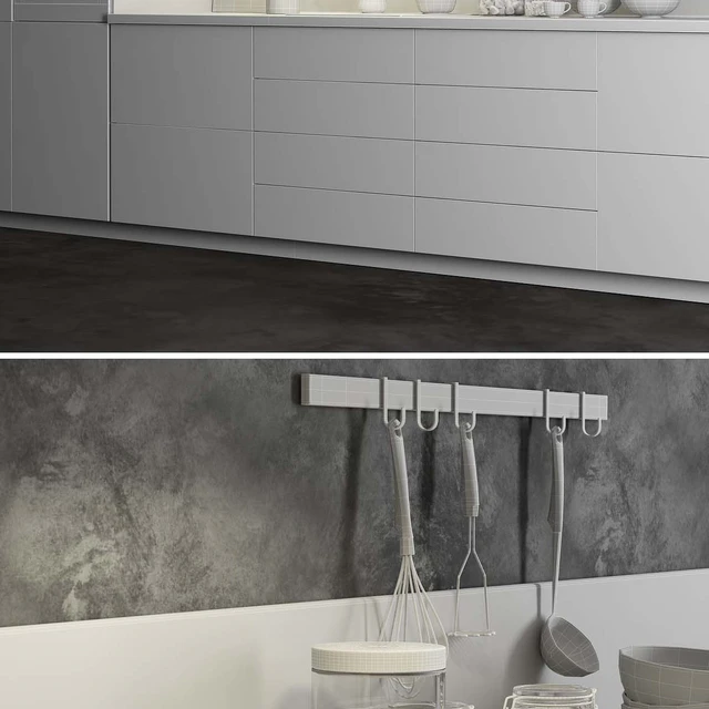 Kitchen Ikea Method Askersund. — Descargar