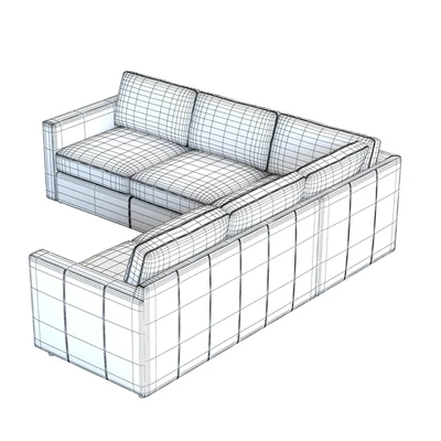 Crate&Barrel Barrett II Corner Sofa — Ver 2