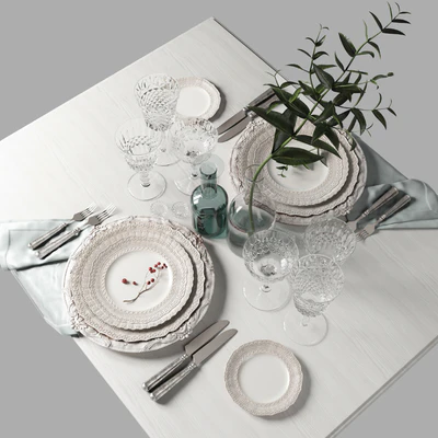 Table setting 002 — Ver 1