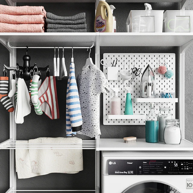 IKEA wall-mounted module ikea BOAXEL БОАКСЕЛЬ 12 / washing machine — Descargar