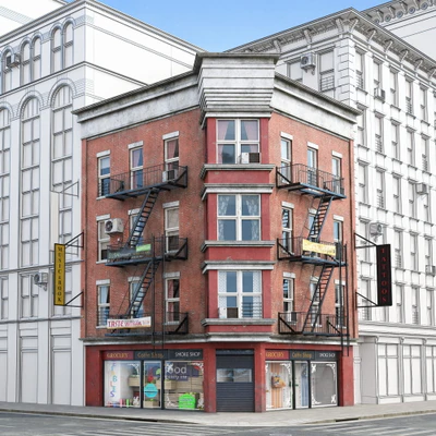 new york style buildings 016 — Скачать