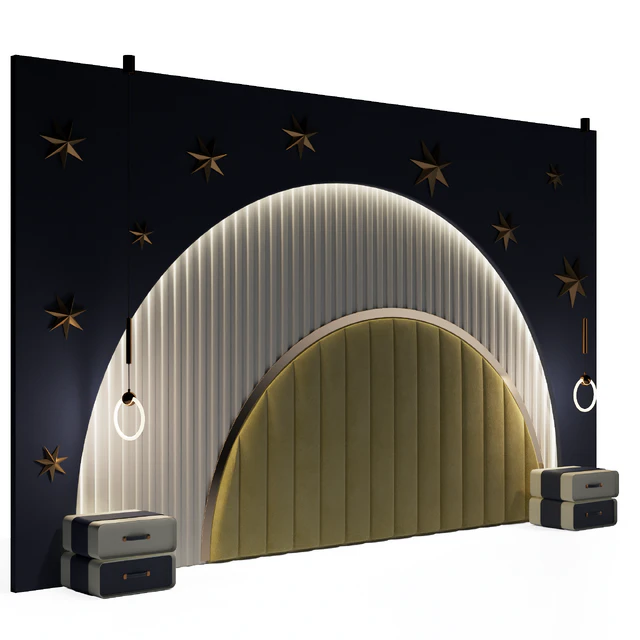 Headboard in nursery 01 — Descargar