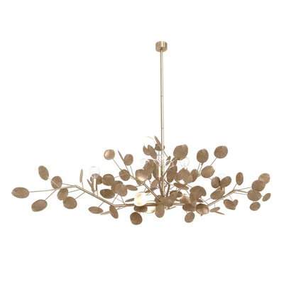Currey and company Lunaria Oval Chandelier — Ver 1