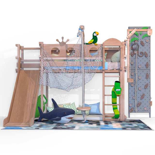 Loft bed "Woodland" — Descargar