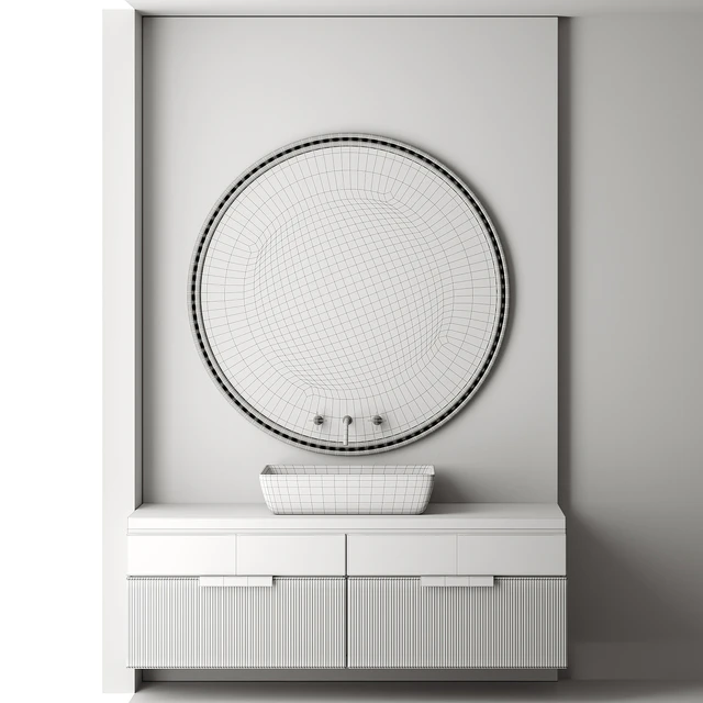 Bathroom furniture set 004 — Скачать