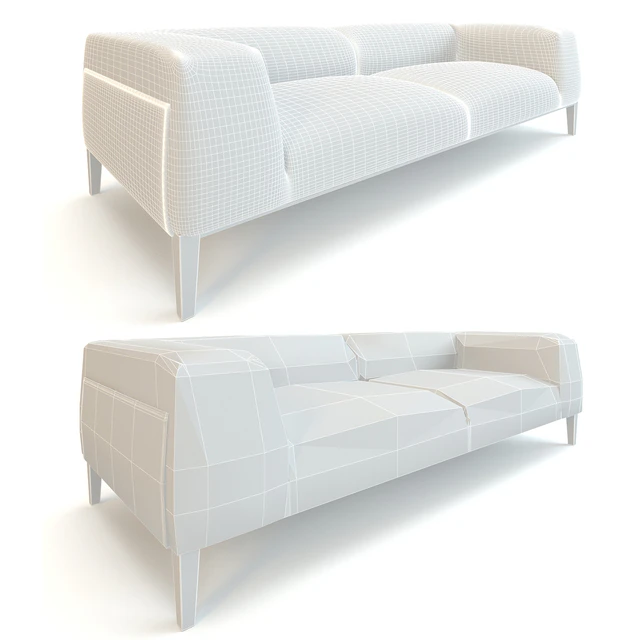 Cloth sofa Metropolitan 868 from Poliform — Descargar