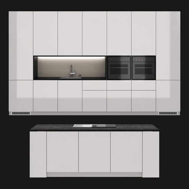 Bora loft kitchen — Скачать