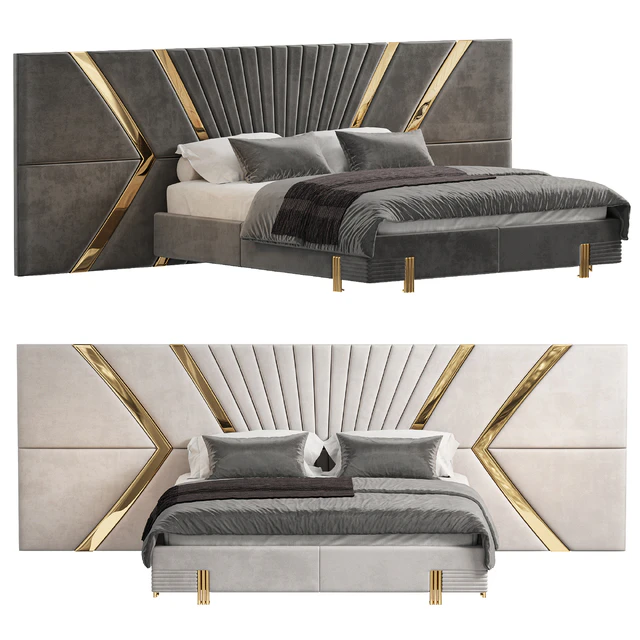 Piero Bed, Кровати — Скачать