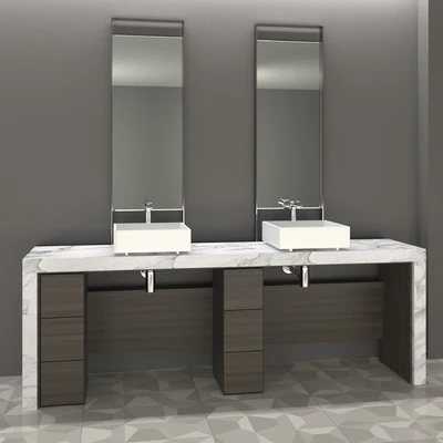 Zen Bathroom Furniture — Ver 1