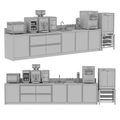 Cafe Equipment Set 8 — Ver 2