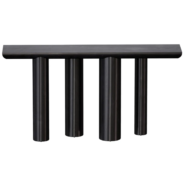 Консоль Bomen Black Oak Console Table (Crate and Barrel) — Скачать