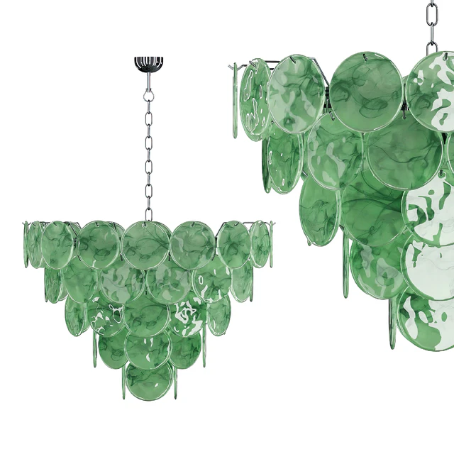 Chandelier Disk 57 murano lamp — Descargar