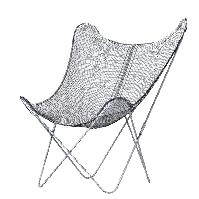 RH/ TYE STONEWASHED CANVAS BUTTERFLY CHAIR — Скачать
