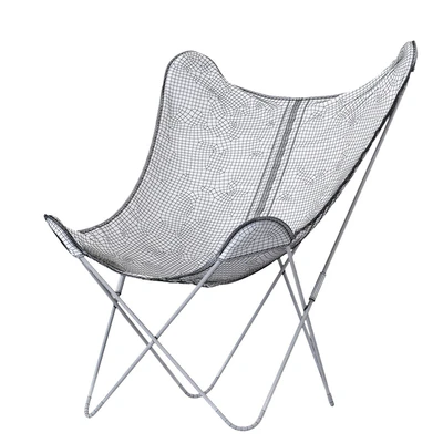 RH/ TYE STONEWASHED CANVAS BUTTERFLY CHAIR — Вид 2