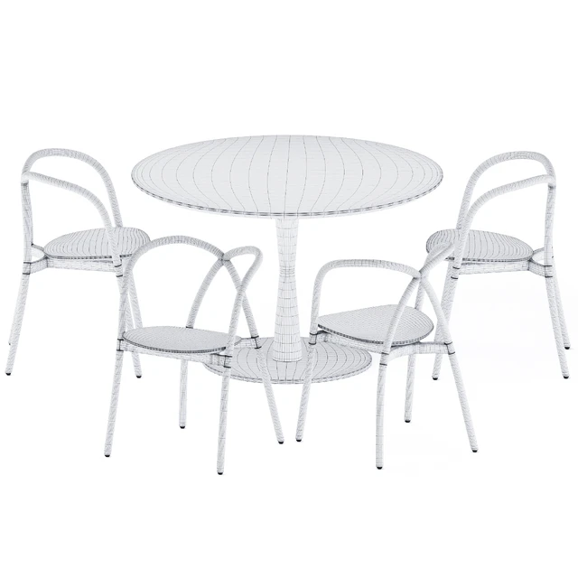 Dining Table Flute by Poliform — Скачать