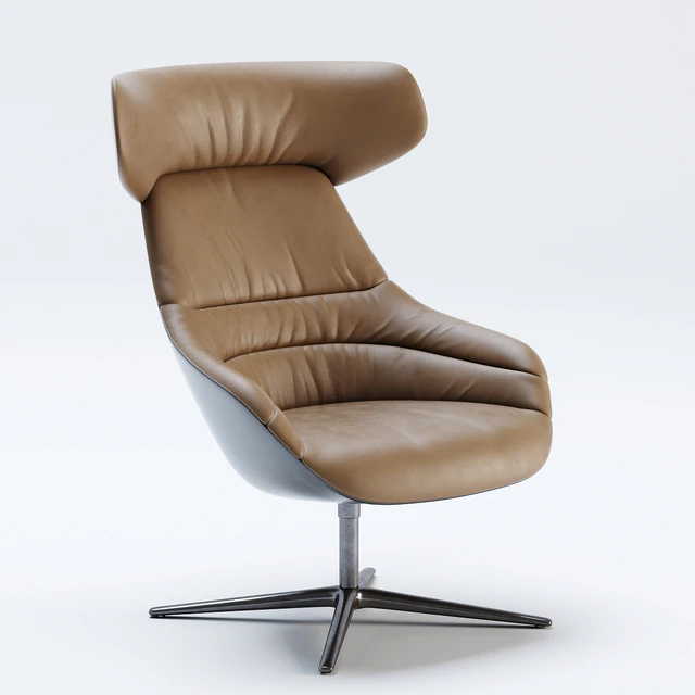 Walter Knoll Kyo Lounge Chair — Descargar