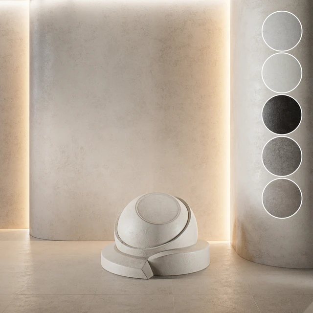 decorative plaster | Concrete set (seamless) | 35 — Descargar