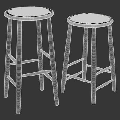 FDB Møbler - J165B Bar stool — Ver 3