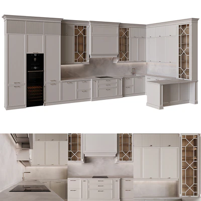 Neoclassical kitchen 32 — Ver 1