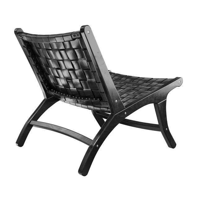 Lotos Chair Leather & Wood — Скачать