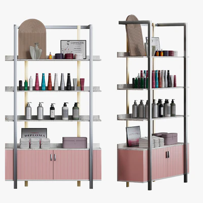 Display rack for cosmetic products — Ver 4