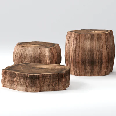 3 slab coffee tables — Ver 2