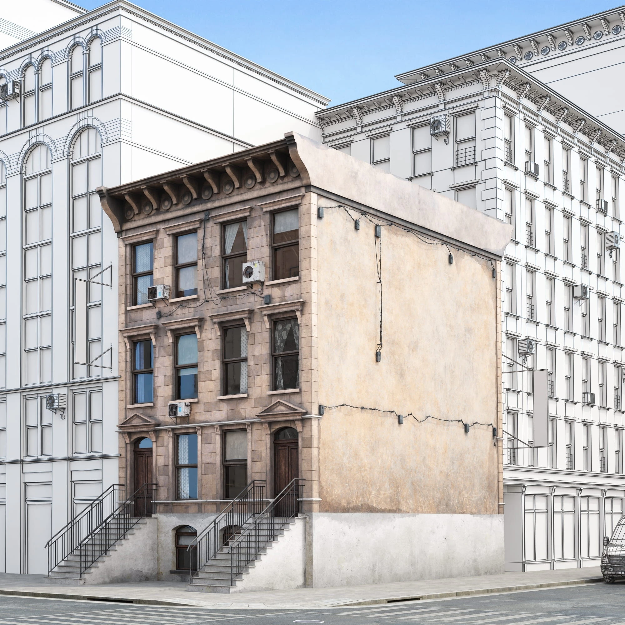 new york style buildings 004 — Скачать