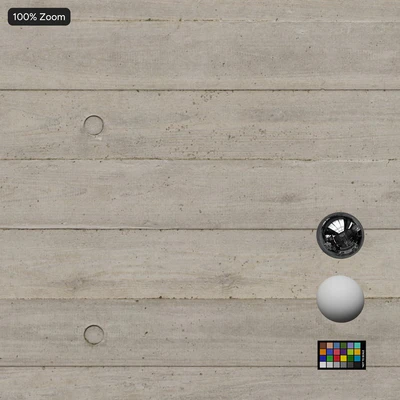 board form with tie holes concrete wall texture — Ver 3