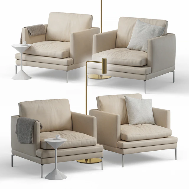Zanotta William Armchairs — Скачать