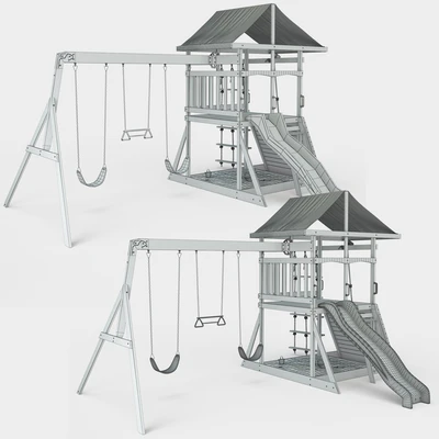 Mount McKinley Wooden Swing Set — Вид 2