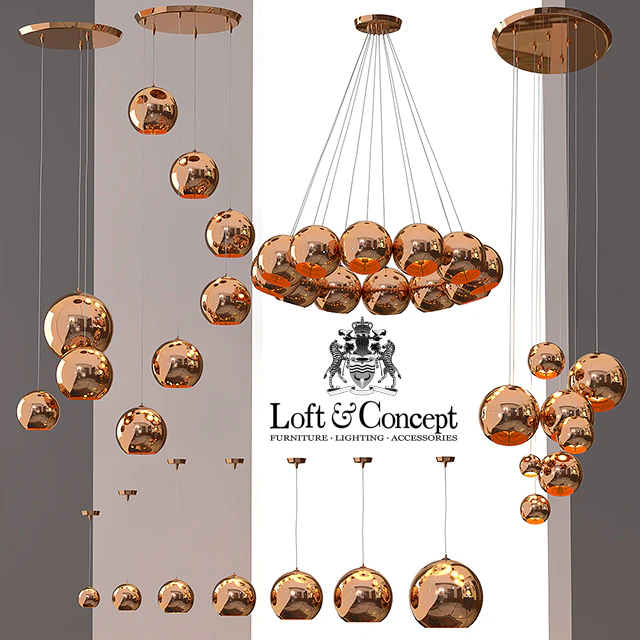 Люстра Copper Shade — Скачать