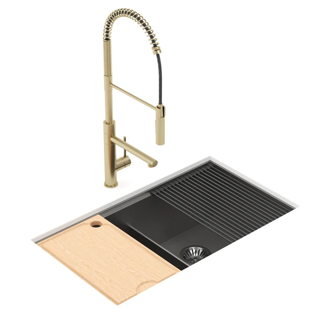 KRAUS KWU112-33 kitchen sink 01 — Скачать