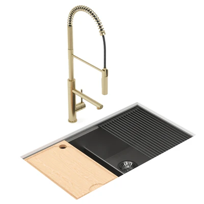 KRAUS KWU112-33 kitchen sink 01 — Вид 3