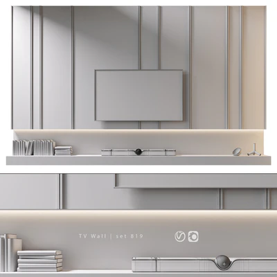 TV Wall | set 819 — Ver 2