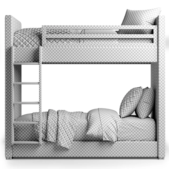 RH Carver Bed — Скачать