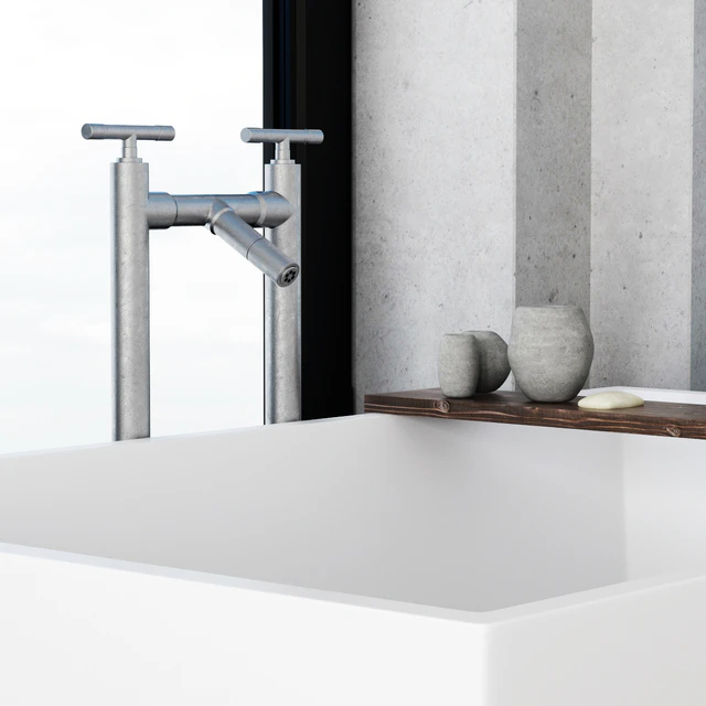 Bathroom on the pebble — Скачать