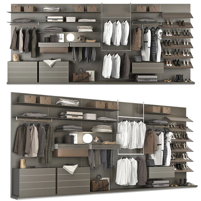 Rimadesio Abacus Walk-in Closet 1 — Вид 1