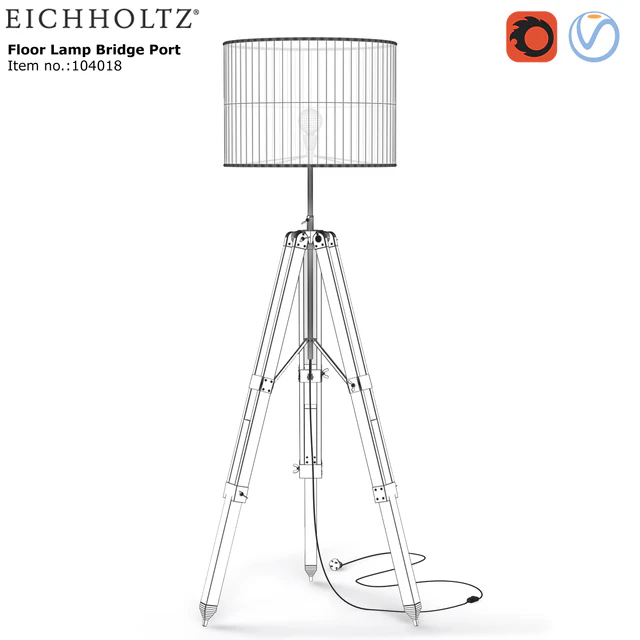 Eichholtz Floor Lamp Bridgeport — Descargar